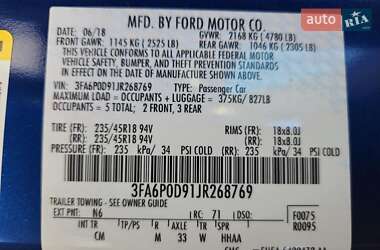 Седан Ford Fusion 2018 в  фото 12 Седан Ford Fusion 2018 в