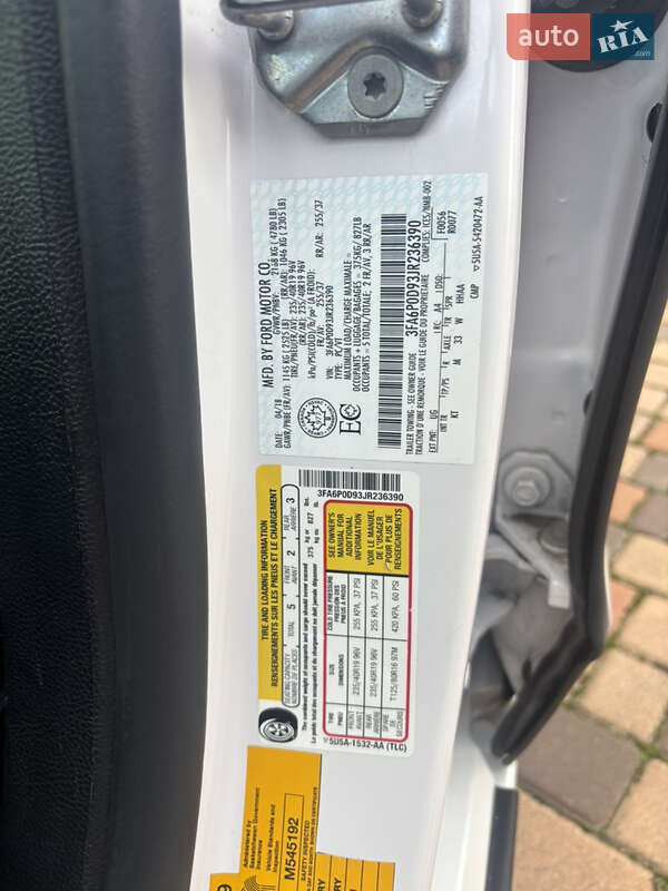 Седан Ford Fusion 2018 в Чорноморську фото 33 Седан Ford Fusion 2018 в Чорноморську