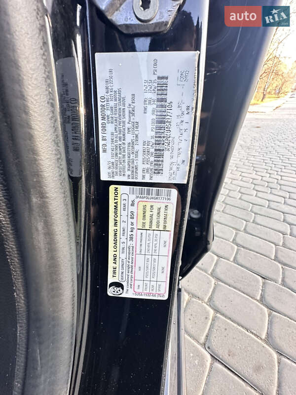 Седан Ford Fusion 2015 в Львове фото 14 Седан Ford Fusion 2015 в Львове