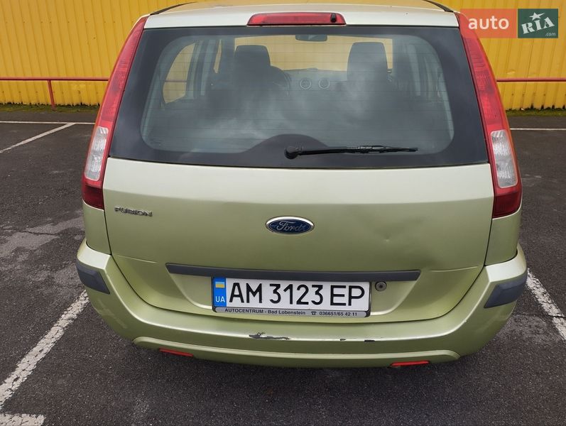 Хетчбек Ford Fusion 2007 в Житомирі