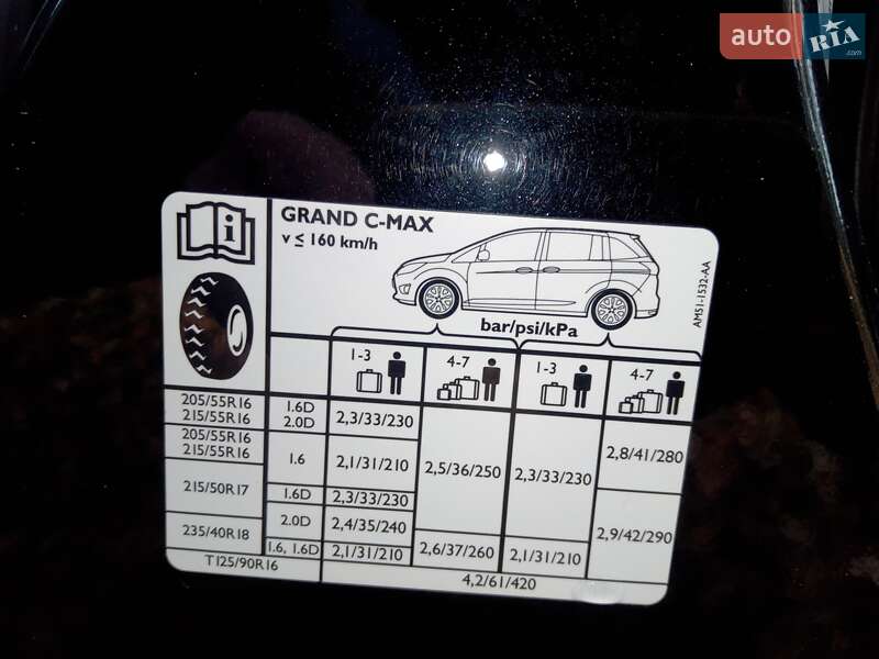 Минивэн Ford Grand C-Max 2011 в Каменец-Подольском фото 28 Минивэн Ford Grand C-Max 2011 в Каменец-Подольском