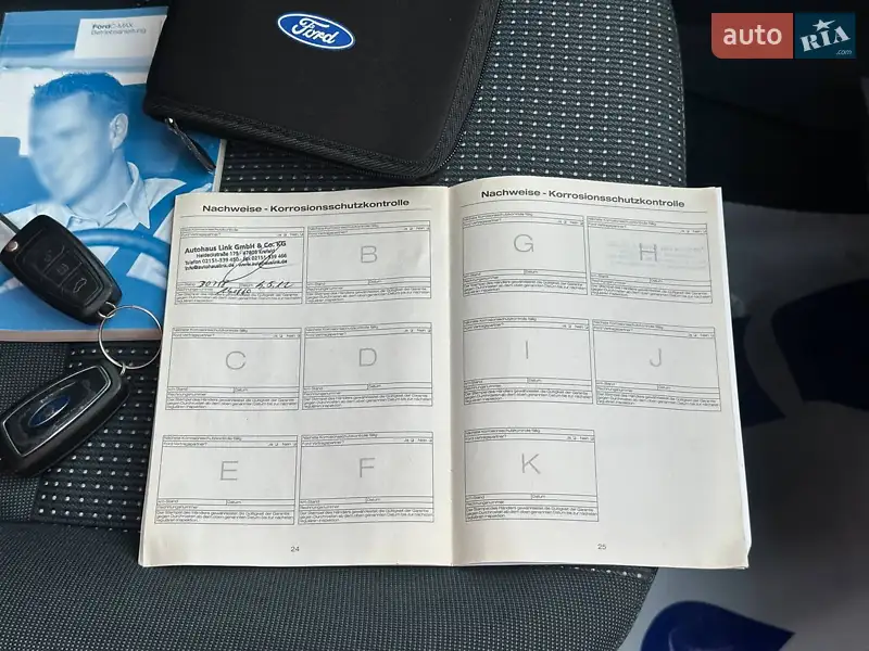 Минивэн Ford Grand C-Max 2011 в Владимирце документ