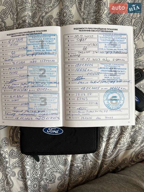Внедорожник / Кроссовер Ford Kuga 2018 в Полтаве