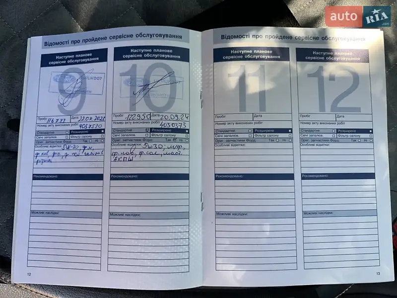 Внедорожник / Кроссовер Ford Kuga 2012 в Киеве документ