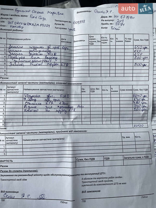 Позашляховик / Кросовер Ford Kuga 2018 в Одесі