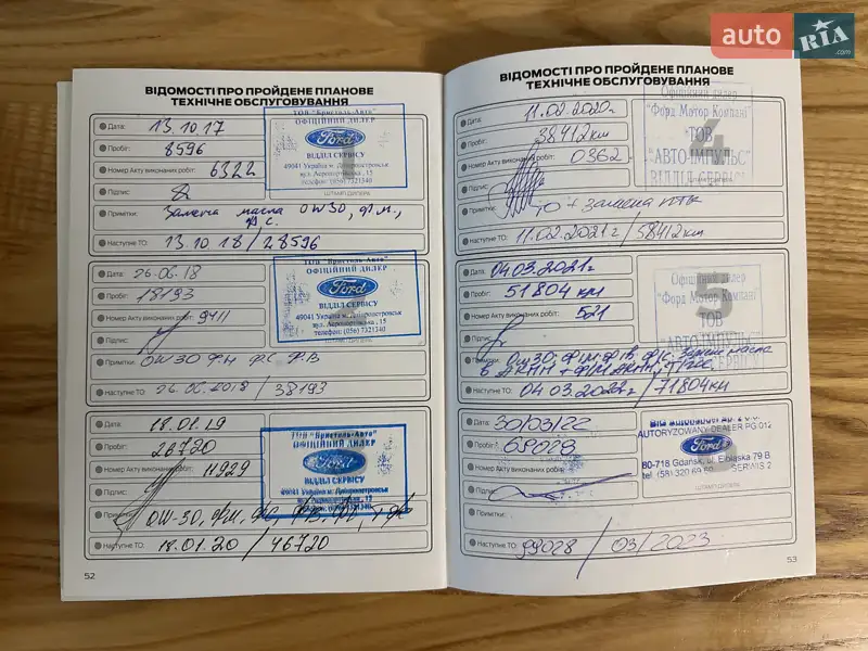 Внедорожник / Кроссовер Ford Kuga 2017 в Днепре документ 3 фото Внедорожник / Кроссовер Ford Kuga 2017 в Днепре документ