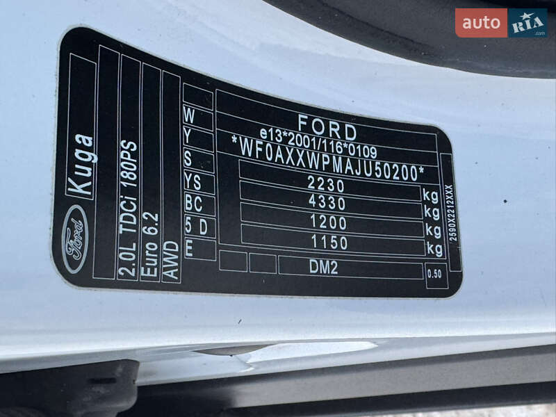 Внедорожник / Кроссовер Ford Kuga 2019 в Ровно