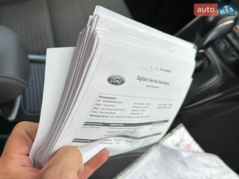 Внедорожник / Кроссовер Ford Kuga 2019 в Сваляве документ