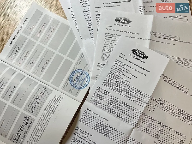 Внедорожник / Кроссовер Ford Kuga 2015 в Харькове документ