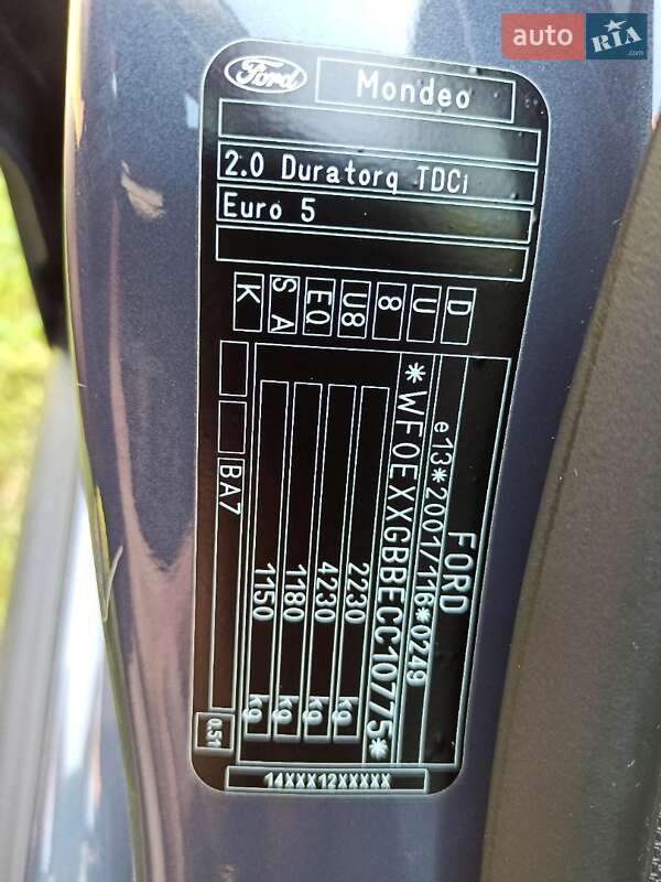 Ліфтбек Ford Mondeo 2012 в Києві