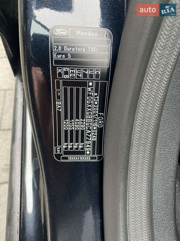 Универсал Ford Mondeo 2012 в Львове