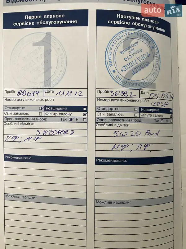 Седан Ford Mondeo 2011 в Тернополі документ 3 фото Седан Ford Mondeo 2011 в Тернополі документ