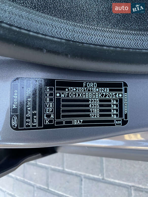 Универсал Ford Mondeo 2012 в Ровно