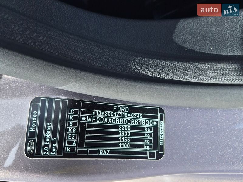 Седан Ford Mondeo 2012 в Виннице фото 36 Седан Ford Mondeo 2012 в Виннице