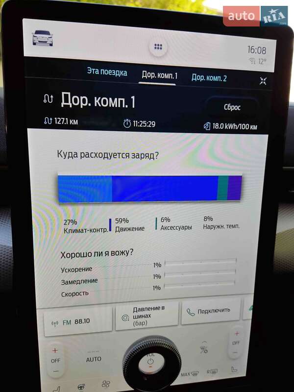 Внедорожник / Кроссовер Ford Mustang Mach-E 2021 в Збараже