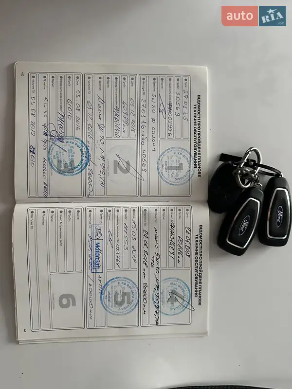 Минивэн Ford S-Max 2013 в Киеве документ