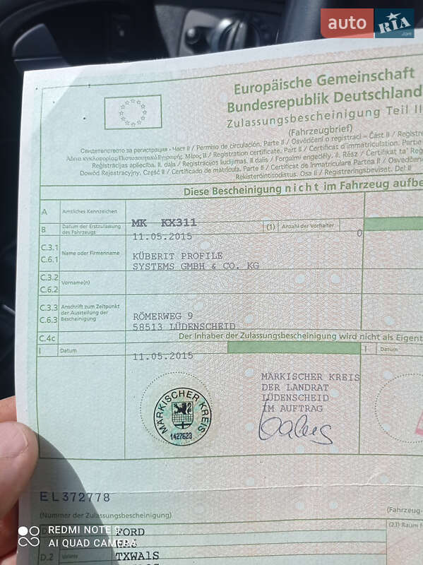 Минивэн Ford S-Max 2014 в Южном