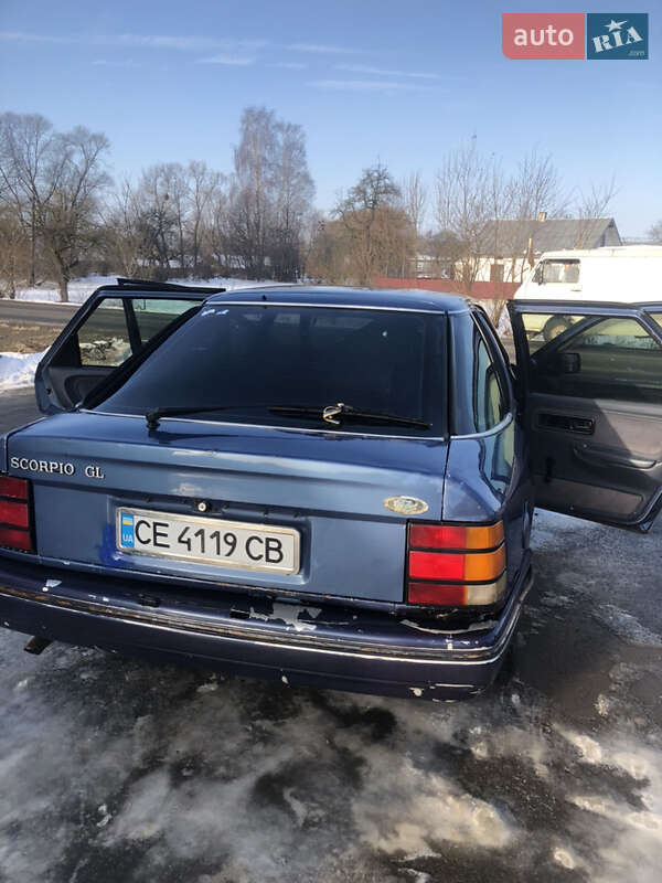 Седан Ford Scorpio 1986 в Луківцях фото 8 Седан Ford Scorpio 1986 в Луківцях
