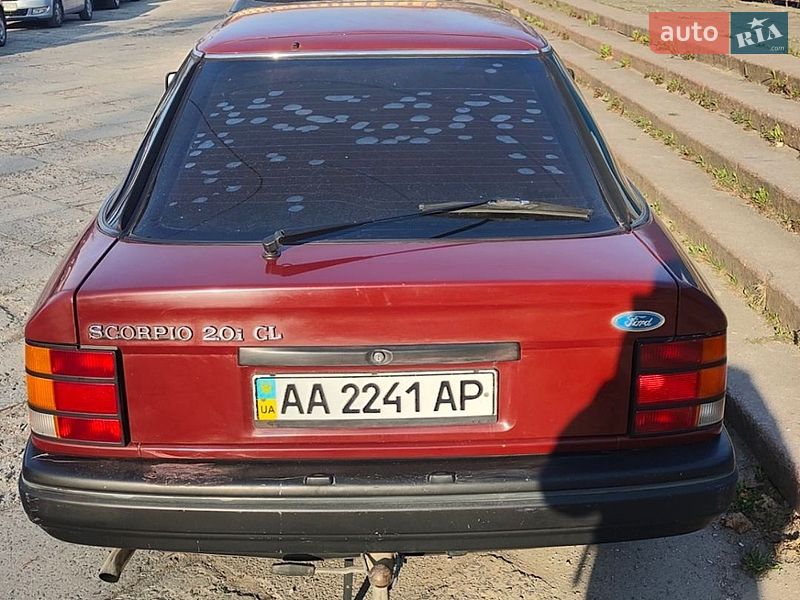 Ліфтбек Ford Scorpio 1986 в Києві