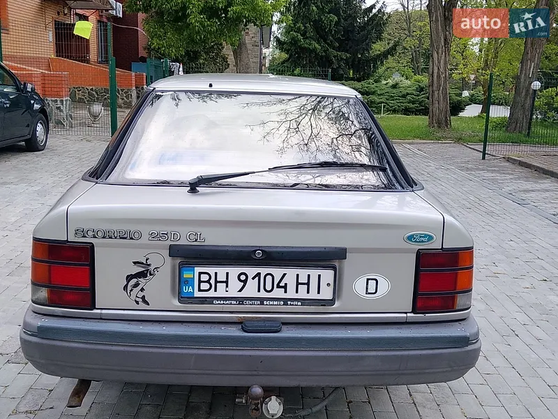 Ford Scorpio 1986 VIN WF0AXXGAGAGT44175 фото оголошення 5 з 48