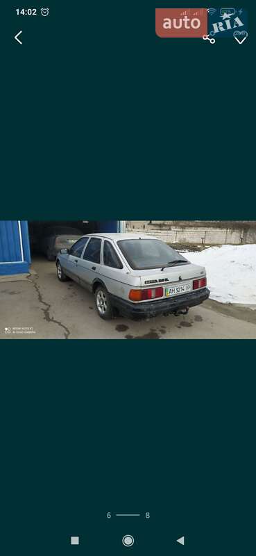 Лифтбек Ford Sierra 1988 в Днепре фото 4 Лифтбек Ford Sierra 1988 в Днепре