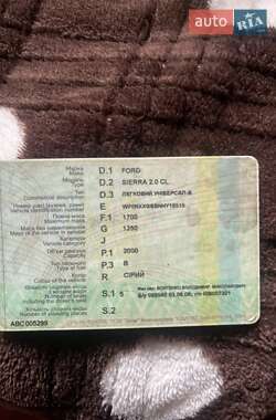 Универсал Ford Sierra 1987 в 