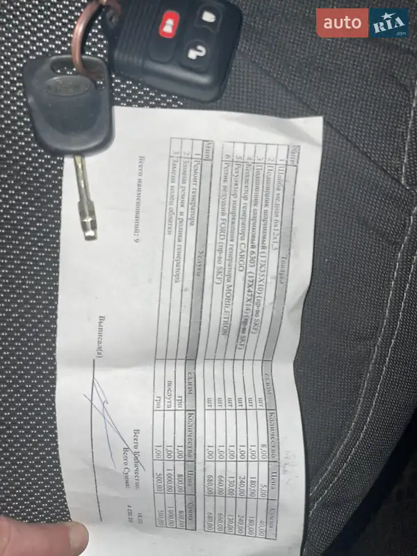 Минивэн Ford Transit Connect 2005 в Краматорске документ