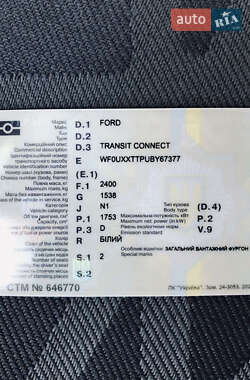 Грузовой фургон Ford Transit Connect 2011 в 