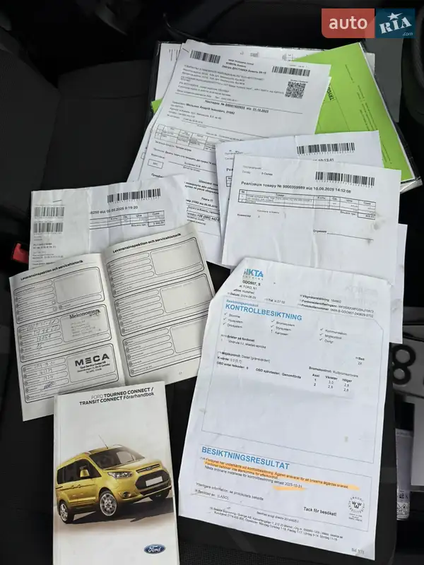 Вантажний фургон Ford Transit Connect 2018 в Луцьку документ
