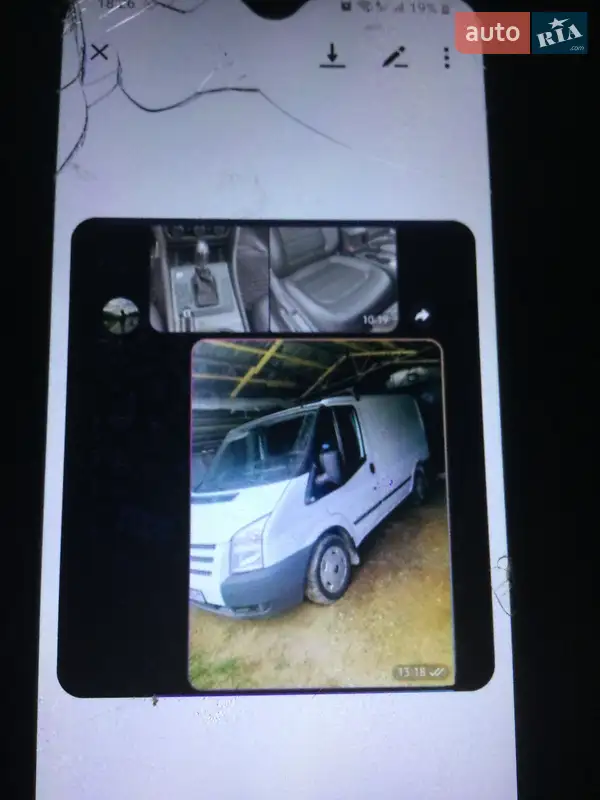 Микроавтобус Ford Transit Custom 2012 в 