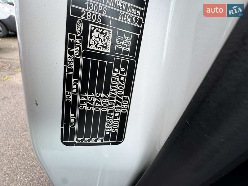 Грузовой фургон Ford Transit Custom 2020 в Киеве