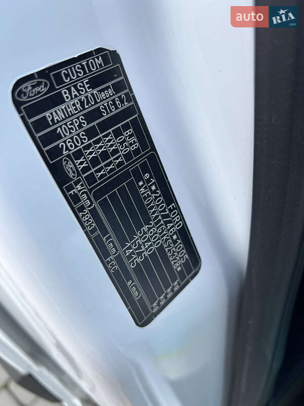 Мікроавтобус вантажний (до 3,5т) Ford Transit Custom 2019 в Мукачевому фото 20 Мікроавтобус вантажний (до 3,5т) Ford Transit Custom 2019 в Мукачевому