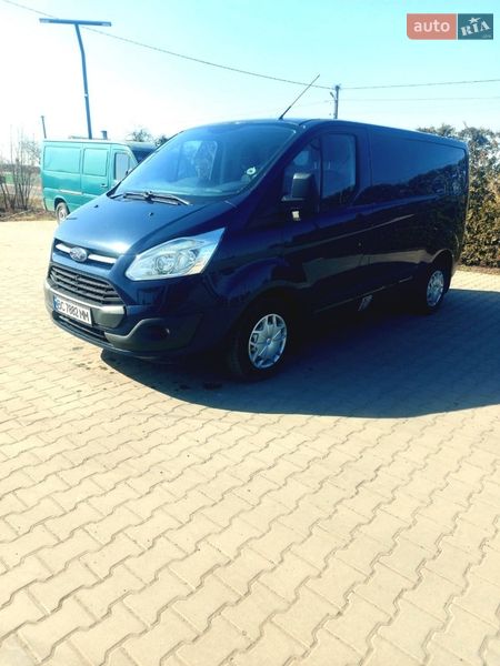 Грузовой фургон Ford Transit Custom 2015 в Львове