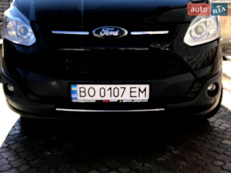 2017 Ford Transit-Custom, VIN WF0YXXTTGYHA36568:plate — фото 1 (autoria)