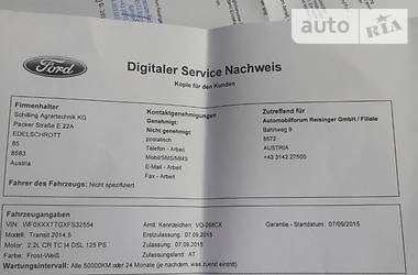 Грузопассажирский фургон Ford Transit 2015 в 