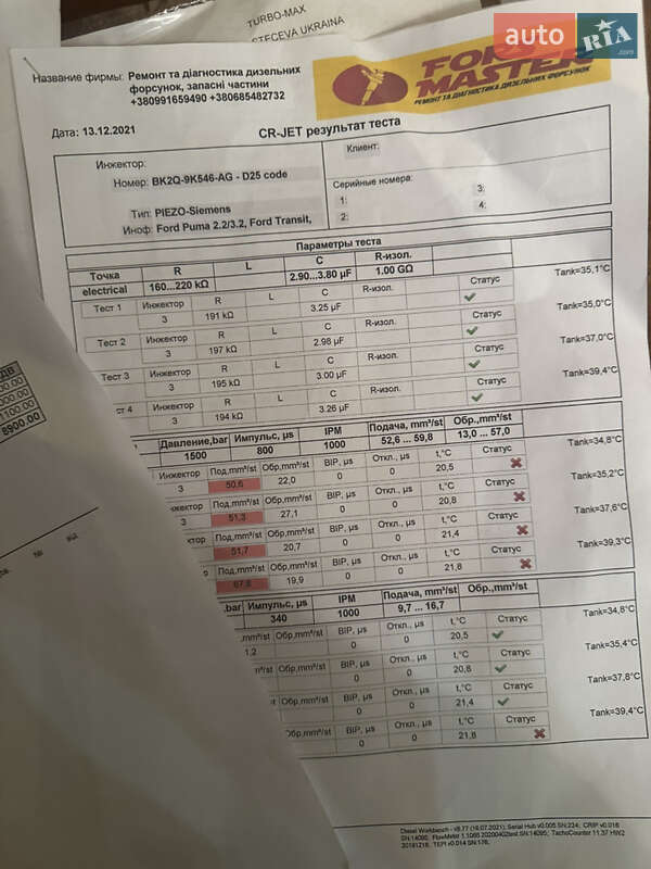 Микроавтобус грузовой (до 3,5т) Ford Transit 2012 в Ивано-Франковске фото 74 Микроавтобус грузовой (до 3,5т) Ford Transit 2012 в Ивано-Франковске