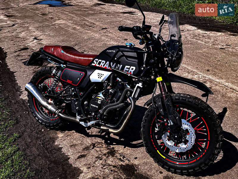 Кафе рейсер Forte Scrambler 300 2023 в 