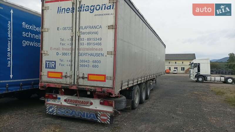 Тентованный борт (штора) - прицеп Freudenau WB 1996 в Долине фото 4 Тентованный борт (штора) - прицеп Freudenau WB 1996 в Долине