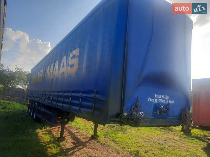 Тентованный борт (штора) - полуприцеп Fruehauf 01Y 1995 в Яворове