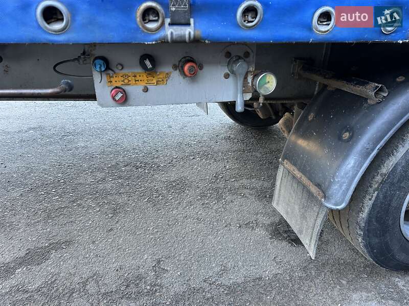 Тентованный борт (штора) - полуприцеп Fruehauf 01Y 1995 в Сколе