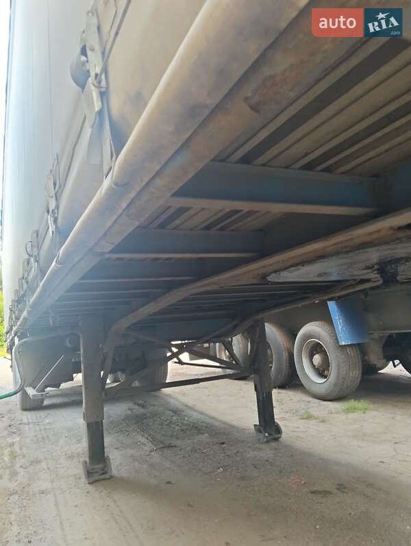 Тентованный борт (штора) - полуприцеп Fruehauf Benalu 2001 в Полтаве