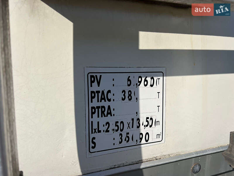Бортовой полуприцеп Fruehauf D.2 2008 в Ровно