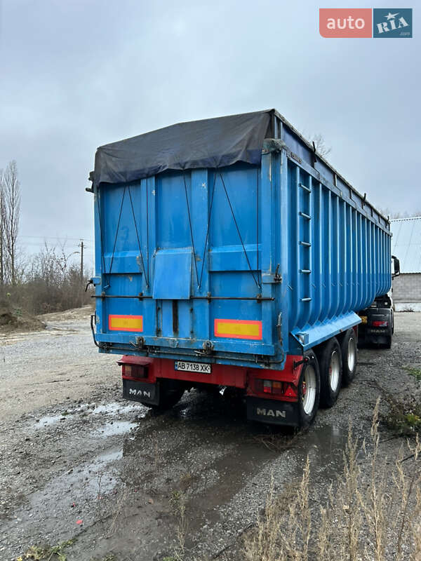 Зерновоз - напівпричіп Fruehauf DJD TA 3 1996 в Вінниці