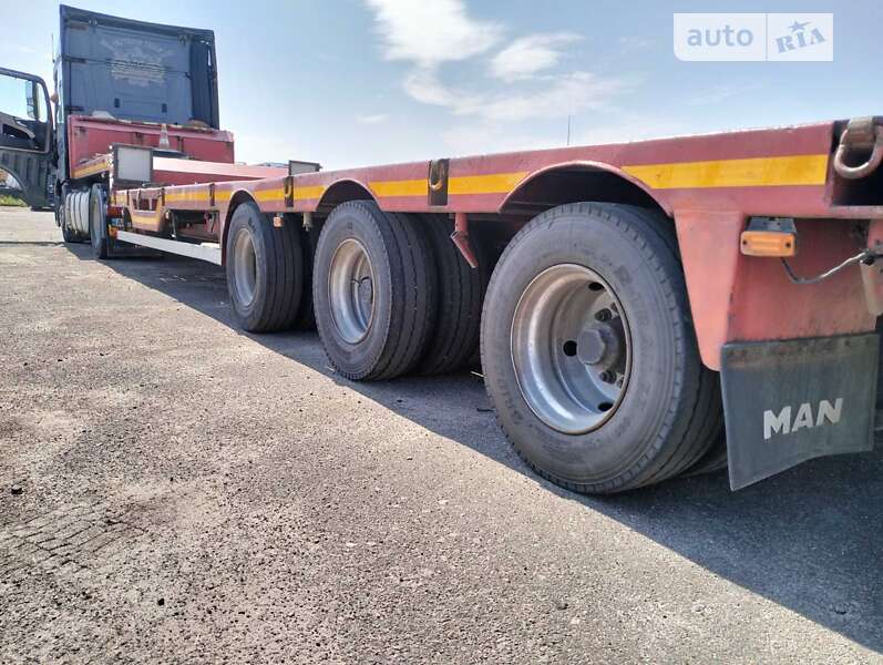 Платформа напівпричіп Fruehauf ET 2008 в Ковелі