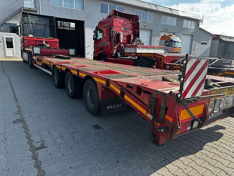 Платформа напівпричіп Fruehauf ET 2008 в Ковелі