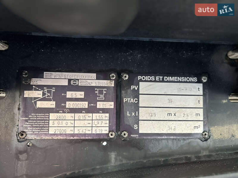 Тентованный борт (штора) - полуприцеп Fruehauf FST4FC 2015 в Львове фото 16 Тентованный борт (штора) - полуприцеп Fruehauf FST4FC 2015 в Львове