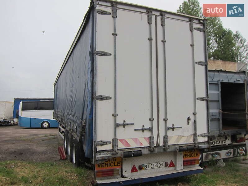 Тентованный борт (штора) - полуприцеп Fruehauf Gt Trailor 1997 в Херсоне