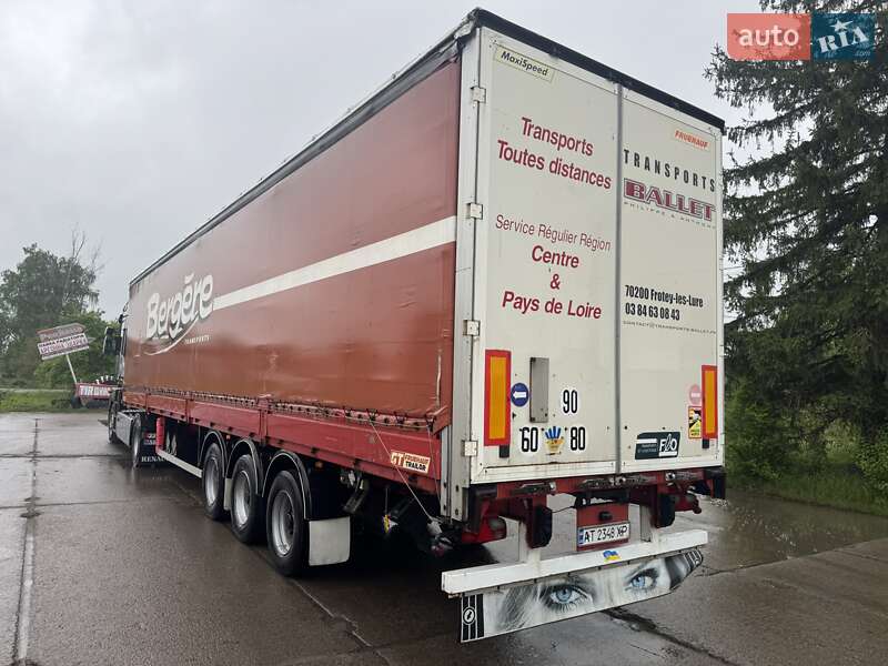 Тентований борт (штора) - напівпричіп Fruehauf Gt Trailor 2003 в Надвірній