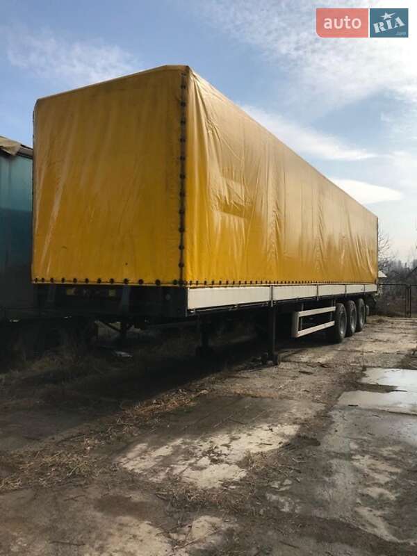 Тентований борт (штора) - напівпричіп Fruehauf ONCR 1998 в Києві