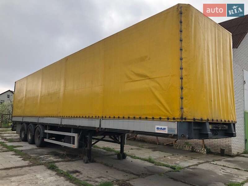 Тентований борт (штора) - напівпричіп Fruehauf ONCR 1998 в Києві